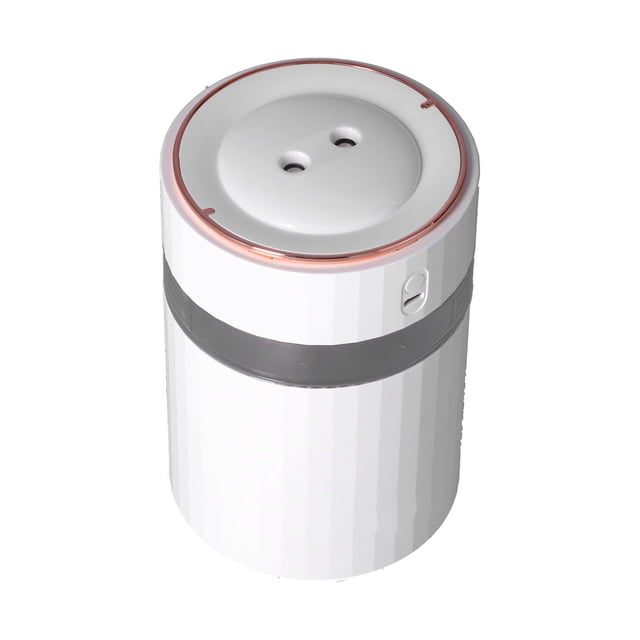 Humidificador de gran capacidad portátil 900 ml silencioso diseño de doble pulverización humidificador de escritorio blanco