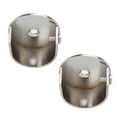 thumbnail image 2 of 2X Metal Curtain Pole Recess Bracket Curtain Rail Support for 28mm Curtain Rod, 2 of 7
