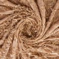 thumbnail image 2 of Zelouf Elliana Fringe Sequin  , Sewing, DIY, Crafts Fabric by the Yard, Sand/gold, 5 Yard, 2 of 3