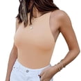 thumbnail image 1 of Mode Sexy Combinaison Sans Manches Col Rond Slim pour Femmes, 1 of 6