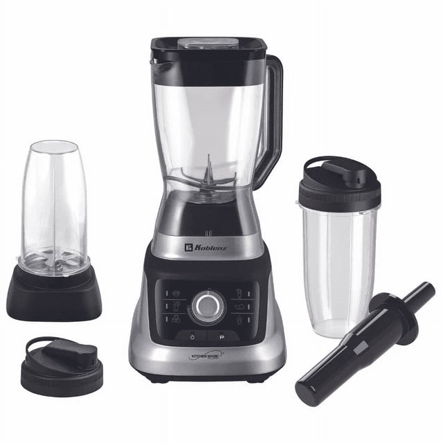 Licuadora Koblenz LKM-9610 PRO 1400 W Premium 2 Vasos Negra