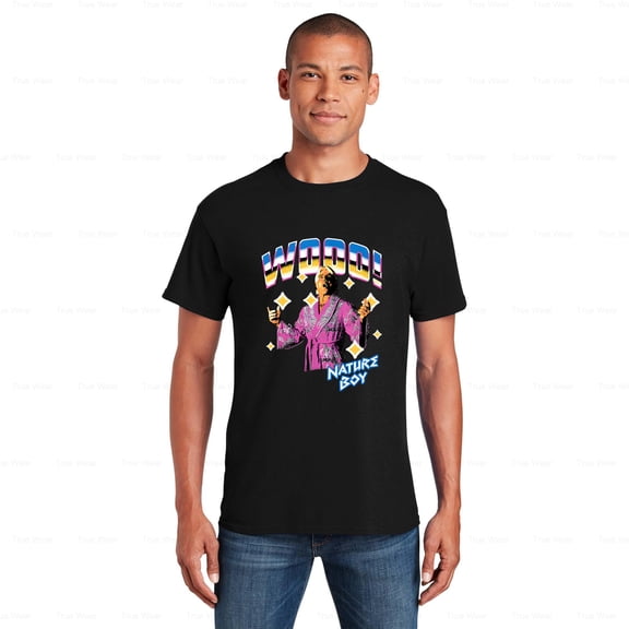 WéarCLOTHING Ric Flair Nature Boy T-shirt Wrestling, WWE, WCW, WOOOOO, Legend, Champion , for Unisex, up to size 5XL