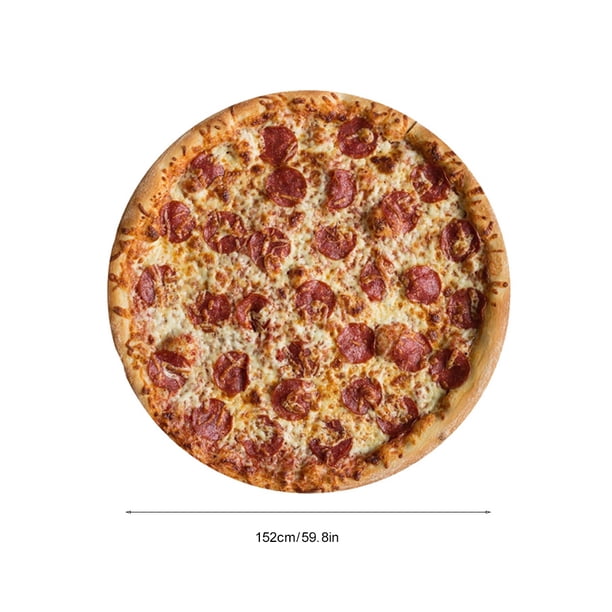Manta De Pizza De Pepperoni, Divertida Manta Portátil Para Abrigo De Bebé Para Fiesta Para Acampar