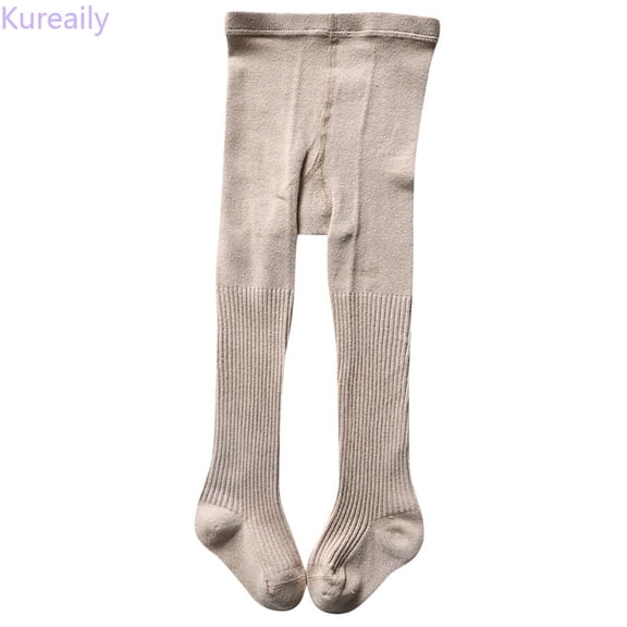 Kureaily Kids Children Baby Solid Girls Stocking Panty-hose Tight Trousers/ 6-12 Months/ Toddler (Beige)