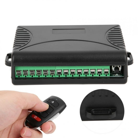 Mavis Laven Remote Control Switch Transmitter   Receiver AC85‑250V 4 Way With Seven Functions With High Receiving Sensitivity