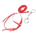 thumbnail image 4 of PVC Réglable Cheval Bride Rein Harnais Headstals Amovible en Acier Inoxydable Creux Snaffle, 4 of 9