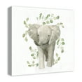 thumbnail image 2 of Creative Products Elephant with Greenery 20x20 Canvas Wall Art, 2 of 5