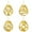 A 1Z2, variant on Wuztai 12-Count Gold Acrylic Flat Ball Ornaments 2mm Thick, Double-Sided Christmas Tree Decor with Geometric Patterns, Festive Hanging Ornaments for Xmas Display