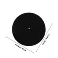 thumbnail image 2 of Minkissy 6Pack 11.8in Diameter Anti Static Platter Pads for Vinyl Record Mat, 2 of 8