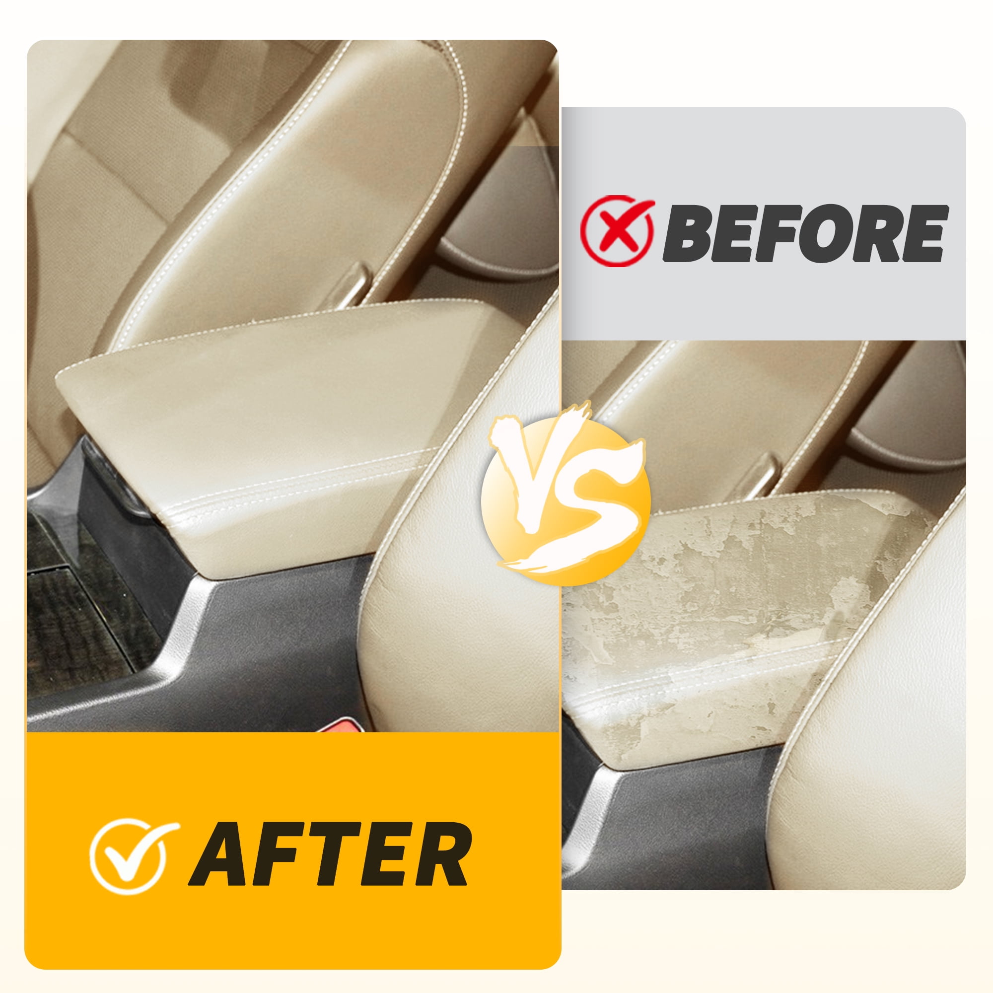 Unique Bargains Console Armrest Cover for Acura TSX 2009-2014 Auto Leather