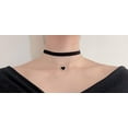 thumbnail image 4 of Momocat Heart Necklace Adjustable Red Choker Classic Collar Necklaces For Women And Girls Velvet Chocker Necklace, 4 of 4