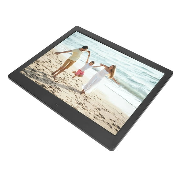 16 Inch Digital Photo Frame, Picture Album with Remote Control, Background Music, High Definition Image Quality Electronic Photo Frame