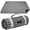 Black, variant on Multi Color Waterproof Picnic Blanket Portable for Beach and Family Outdoor Camping