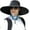 E-yp01-black, variant on Wide Brim Sun Protection Hat Outdoor Unisex Ventilated Hats for Hiking Beach Fishing Safari Garden Lawn Yard Work Kayaking