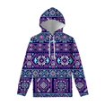thumbnail image 1 of Sweat à Capuche Graphique Tribal Aztèque Ancien pour Hommes Femmes Décontracté Imprimé 3D Coloré Manches Longues Pull, 1 of 5