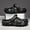 Black, variant on Men's Solid Color Hollow-Out Fashion EVA Sandals, Comfortable Non-Slip Durable Lightweight Slippers, Suitable for Men's Outdoor Activities