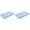 Blue2, variant on Changing Pad Cover, Soft Muslin Cotton Breathable Cover for Dresser Table, Elastic Straps Secure Fit, Machine Washable (Yellow, 1Pcs)