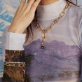 thumbnail image 2 of Guardurnaity Collar de hombre y mujer, cadena de cuello decorativa vinculada, gargantilla de moda, joyería de acero inoxidable, decoración de Ropa, zapatos y accesorios Miscelánea, 2 of 6