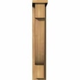 thumbnail image 2 of 5 1/2"W x 14"D x 30"H Alpine Smooth Corbel w/Backplate, Western Red Cedar, 2 of 9