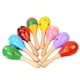 thumbnail image 3 of 6 maracas de madera para percusión manual, sonajeros, regalos para niños, juguetes de aprendizaje, juguetes musicales para fiestas, conciertos,, 3 of 9