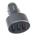 thumbnail image 6 of 3-Port USB 42W Quick Car Charger w Charger Cord Type-C 10ft USB Cable E6Q for Samsung Galaxy Tab S5e 10.5 S4 10.5 S8 active A 10.1 (2019) S9 Plus S10e S10 Plus 5G Note 9 8 10 Plus Fold A9 A50, 6 of 9
