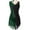 Green, variant on Alvivi Women's Sleeveless Figure Ice Skating Dance Dress Rhinestones Skating Compeition Leotard Costume Blue XL
