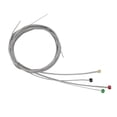 thumbnail image 3 of Electric Bass Strings, 4PCS Sturdy Guitar Strings Metal Colorful Head  For Instrument, 3 of 8