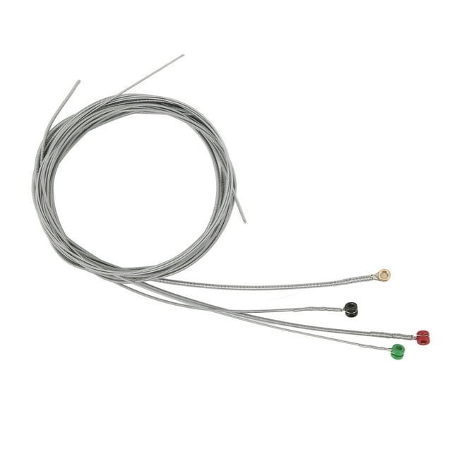 Cordes de Basses Électriques, Qualité Sonore Parfaite Cordes de Guitare Robustes de Remplacement pour Instrument
