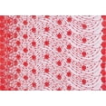 thumbnail image 2 of Zelouf Florence Heavy Corded Rose Emb  , Sewing, DIY, Crafts Fabric by the Yard, Red Delight, 1 Yard, 2 of 2