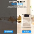 thumbnail image 3 of SereneLife HEPA Air Purifier for Home – Smart WiFi & App Control, Ultra-Quiet Air Purifier for Bedrooms & Large Rooms, Removes Dust, Pet Hair & Odors, Ideal for Pets & Allergies (1,076 Sq Ft, White), 3 of 7