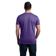 Shop4Ever Men's Bigfoot Saw Me But Nobody Believes Him Graphic T-shirt Small Purple