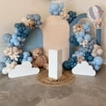 thumbnail image 2 of Kit de guirnalda de arco con tema de oso, globo de látex retro, Aguamarina azul, niebla de hielo, para chico, cumpleaños, baby shower, boda, fiesta de bautizo, 2 of 4