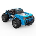 thumbnail image 2 of Coche de control remoto 2,4 GHz Camión de control remoto todo terreno Coche todoterreno Vehículo 4WD Regalos para niños adultos con luz LED 3 baterías, 2 of 8