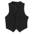 thumbnail image 3 of Boltini Italy Kids Formal Boys Suit Set - 5PC- Jacket, Shirt, Tie, Vest, Pants (Black, 6), 3 of 5