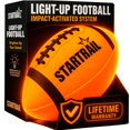thumbnail image 1 of Luz LED para fútbol TOMLEON que brilla en la oscuridad, tamaño 6, 1 of 8