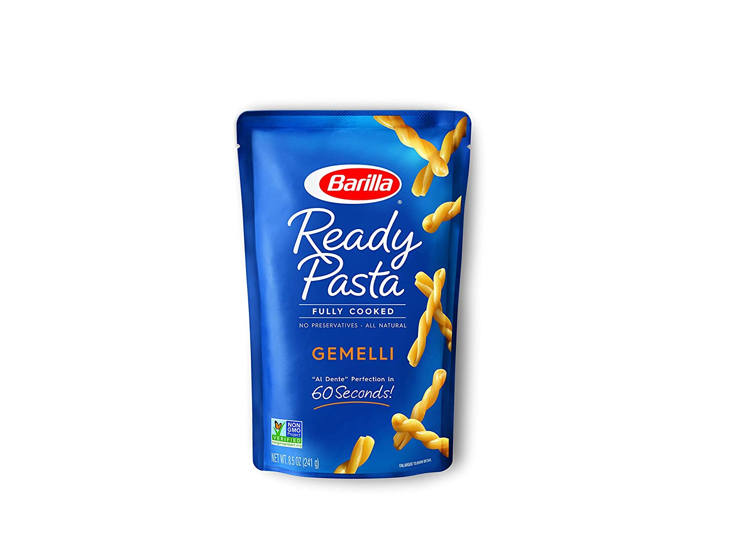 Barilla Fully Cooked Ready Pasta, Gemelli, 8.5 Ounce