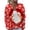 Red(Snowflake Snowman Print), variant on Christmas Cardigan Sweaters for Women Oversized Casual Shiny Xmas Tree Print Lightweight Button Down Cable Knit Cardigan Open Front Long Sleeve Soft Trendy Fall Women's Sweaters Wine 3XL