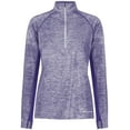 thumbnail image 3 of Holloway Sportswear 3XL Womens Electrify Coolcore® 1/2 Zip Pullover Purple Heather 222774, 3 of 5