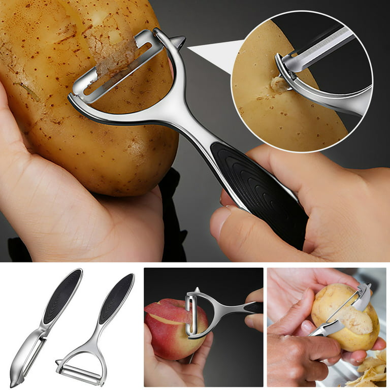 Fnochy Kitchen Gadgets Best Sellers 2023 Kitchen Peeler Fruit Carrot Vegetable  Potato Peeler, Stainless Steel Peeler Ergonomic Non-Slip Handle And Sharp  Blade Durable Products 