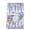 Lavender, variant on Purple Flowers Kitchen Towels Set of 2, Weeping Spring Floral Bicycle Checkered Absorbent Dish Towels for Kitchen, Microfiber Hand Towel, Quick Drying Tea Towel for Cleaning Decorative Dishcloths