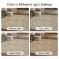 thumbnail image 7 of ODIKA Neutral Faded Para Tonal Scattered Transitional Dining Under Non-Slip Chair-Friendly for Home Office, Gaming Room, Desk, 7 of 7