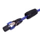 thumbnail image 3 of Cable para audio profesional 12AWG con conectores NL4FC macho, núcleo de cobre sin oxígeno y cubierta PVC resistente, ideal para equipos de sonido y amplificadores (1.5m azul), 3 of 6
