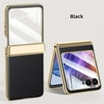 thumbnail image 6 of Electroplating High-End Leather Phone Case For Motorola MOTO Razr 60 50 Ultra Tempered Film Shockproof Plating Fold Hinge Cover, 6 of 6