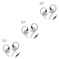 thumbnail image 3 of Inteprter CCA CA2 Auriculares One Dynamic HIFI Bass Auriculares In Ear Auriculares Auriculares deportivos con cancelación de ruido Blanco Mit Mikrofon 3piezas, 3 of 6