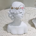 thumbnail image 3 of Jewelry Display Stand Bust Headband Decoration Statue for Storefront Windows Blindfolded Girl, 3 of 8