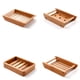 thumbnail image 2 of Caja De Jabón De Drenaje De Bambú Manual, Caja De Jabón De Estilo Japonés Para Baño, Jaboneras Portátiles Advancent HA026292-01, 2 of 5
