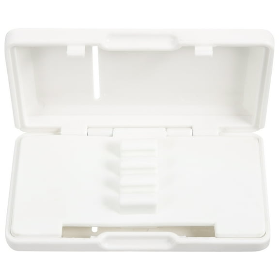 FRCOLOR Convenient Oboe Reed Box 6 slot Practical Oboe Reed Case Oboe Instrument Accessory,4.72"X0.2"X0.08"