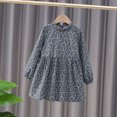 thumbnail image 1 of AAMILIFE Nouvelle Mode Pastorale Imprimé Princesse Jupe Enfants Coton Jupe Corée Version Printemps et Automne Robe Florale, 1 of 3