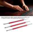 thumbnail image 3 of Durable Leather Press Rub Tool, 3PCS Printing Press Wipers, Handmade For Leather Craft Professionals, 3 of 8