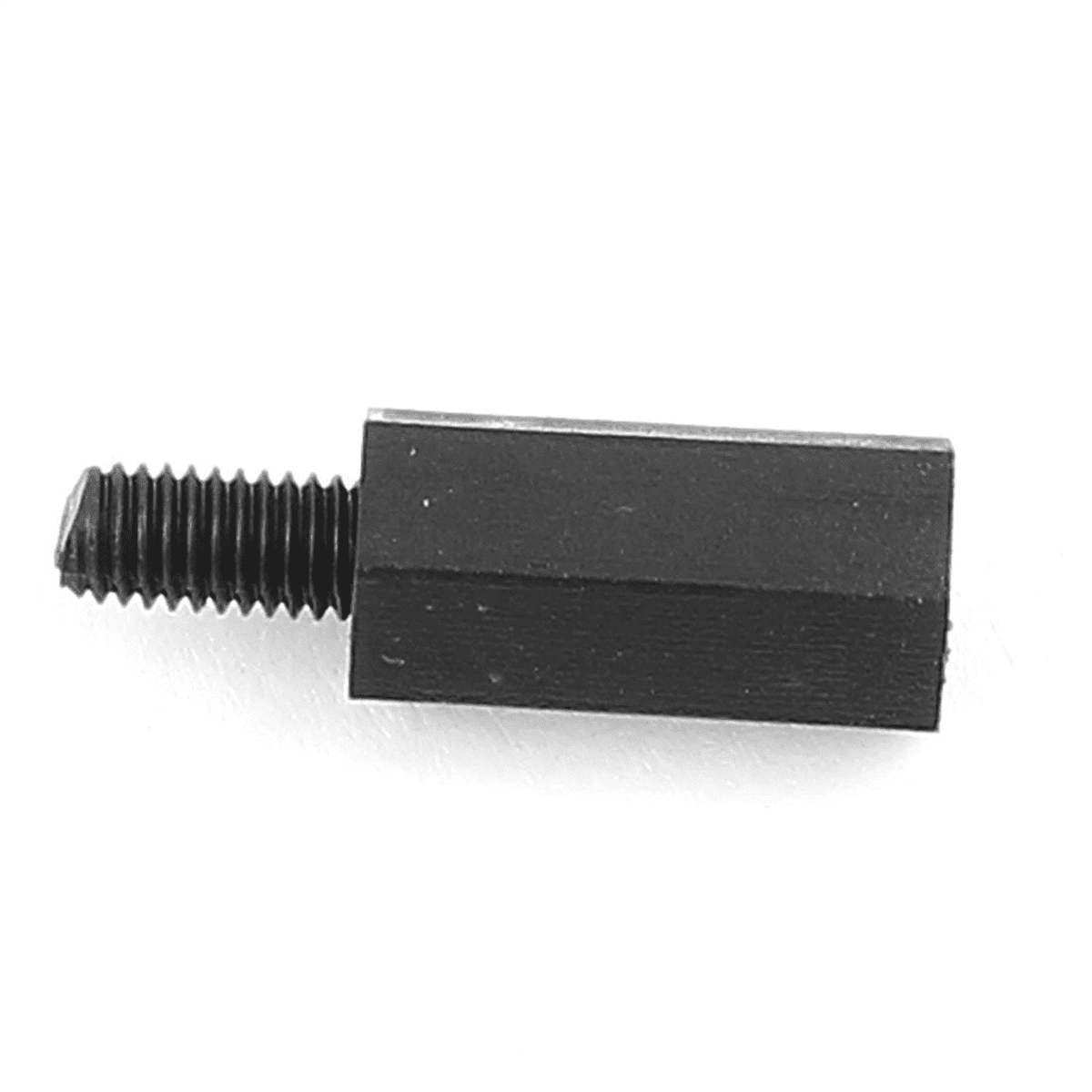 1000Pcs M3 12mm+6mm Nylon Spacer Hex Stand-Off Pillar for Motherboard,1000 x Hexagon Standoff Spacers,black
